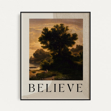 "Believe" print - Matte Paper - Prints By Michell