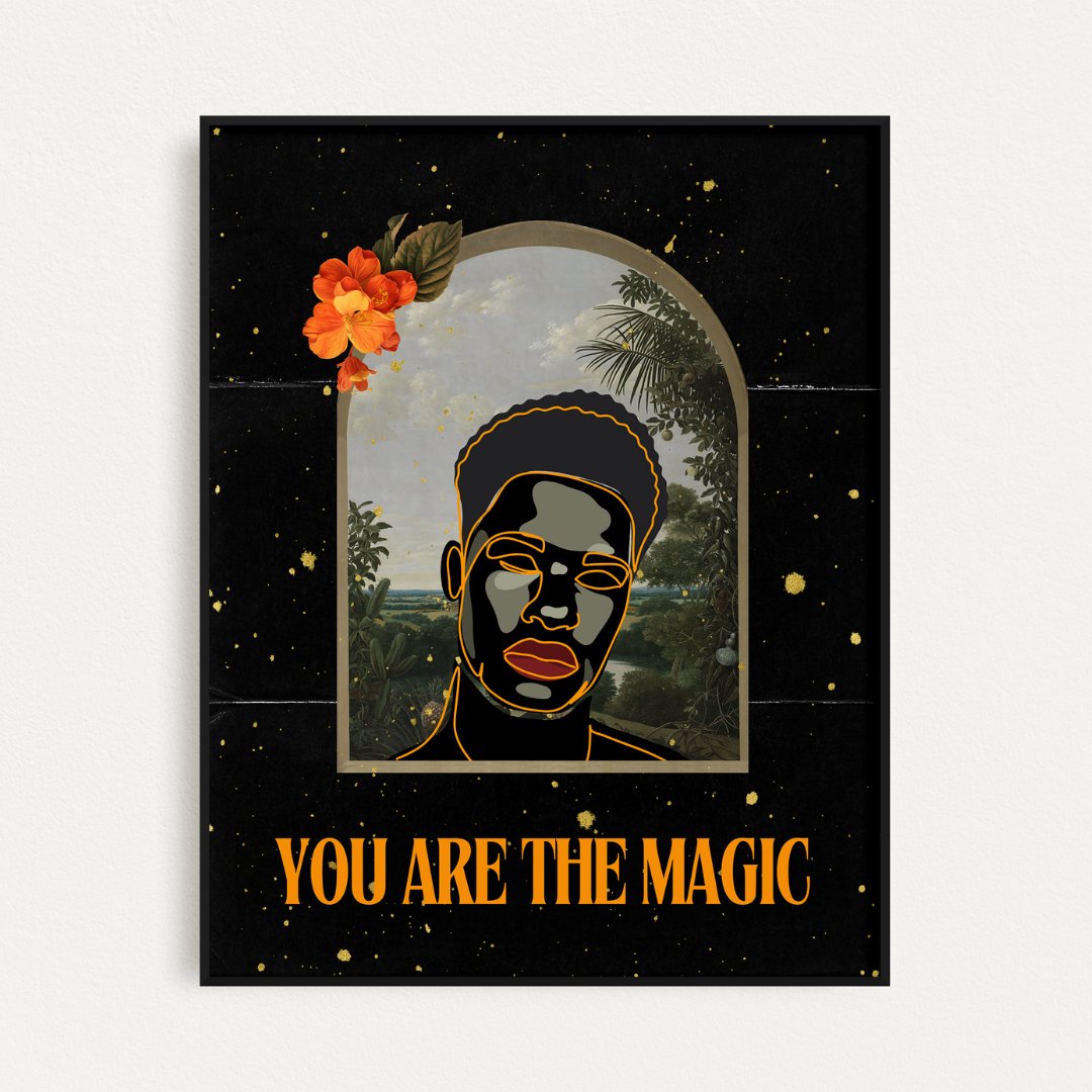 "You Are The Magic" print - Matte Paper - Prints By Michell